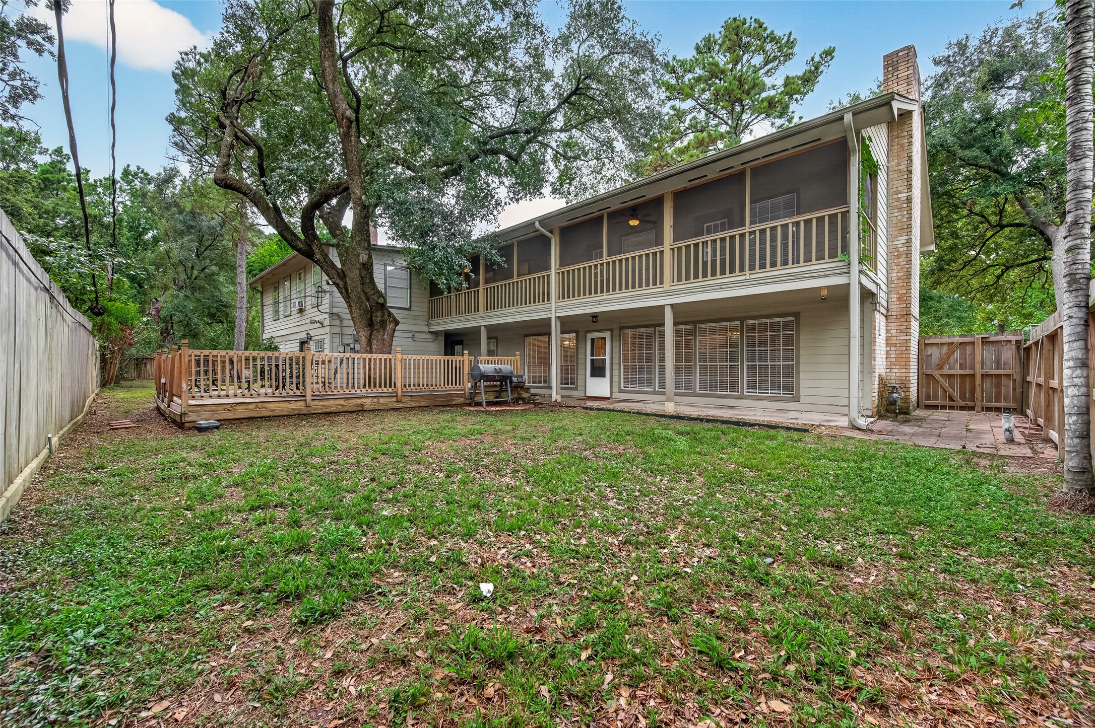 8007 Vickridge Lane Spring, TX 77379 - Photo 42 of 44 Expansive backyard with room for entertaining, playsets, and pets