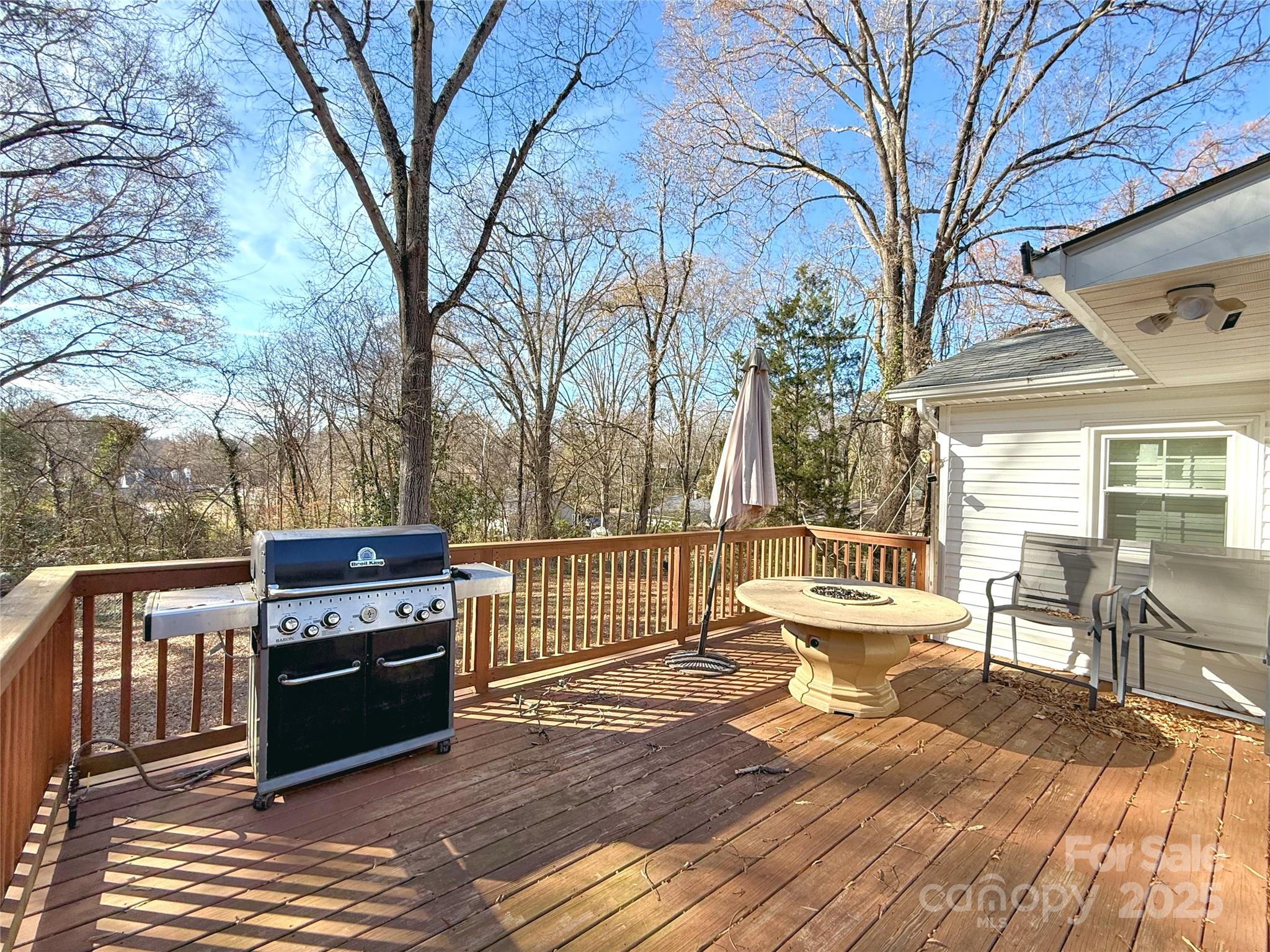 686 Elizabeth Street Southwest Concord, NC 28025 - Photo 24 of 44 a view of a chairs and fire pit in the roof deck