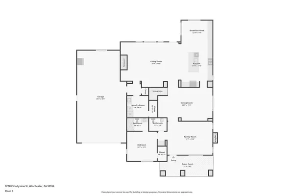 $925,000 | 32728 Shadyview Street, Winchester, CA 92596