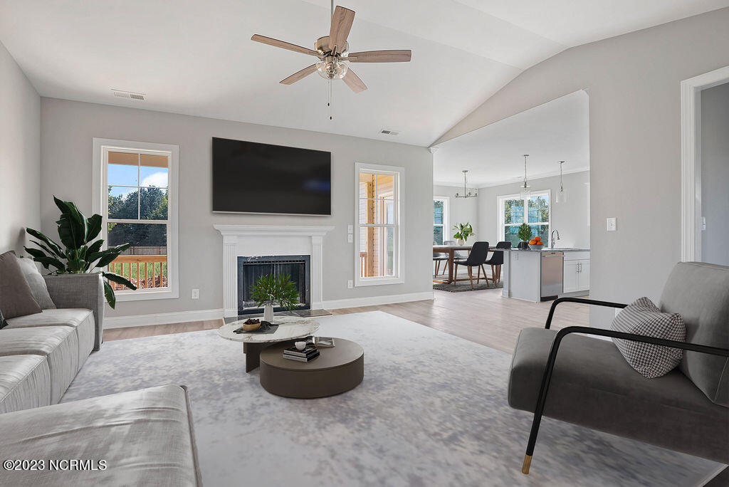 Living Room - Virtually Staged