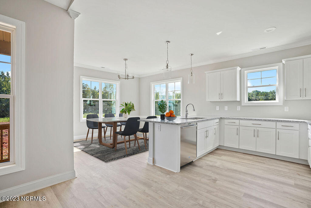 9945 Bear Run Lane Middlesex, NC 27557 - Photo 4 of 18 Dining Room - Virtually Staged