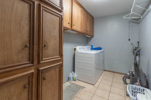 a room with storage and utility