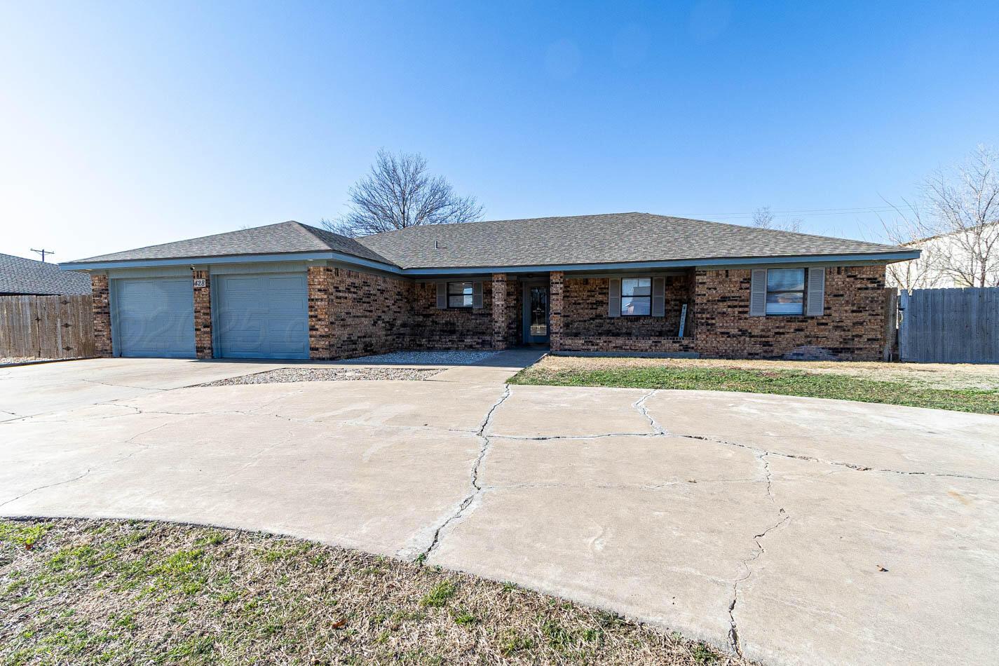 428 Overland Trail Fritch, TX 79036 - Photo 2 of 24 a front view of house with yard