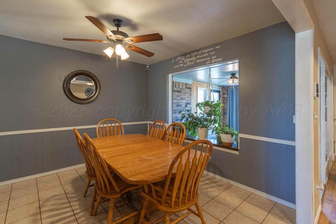 428 Overland Trail Fritch, TX 79036 - Photo 8 of 24 a dining room with furniture and window