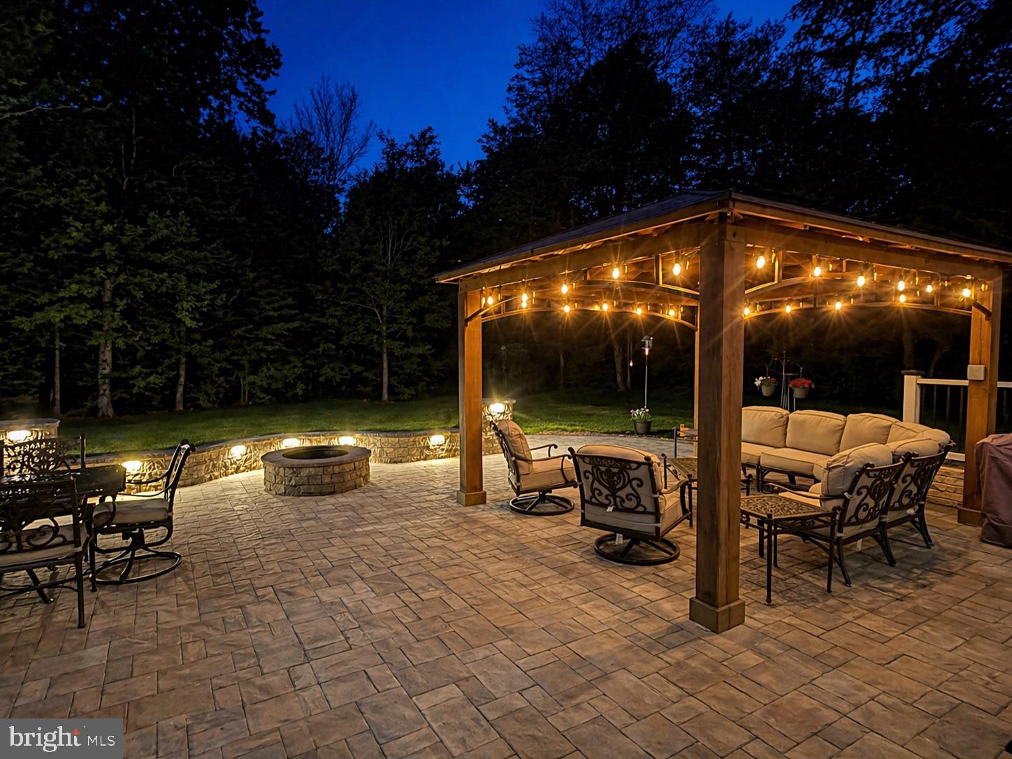 15613 Thoroughfare Road Gainesville, VA 20155 - Photo 56 of 64 Enchanting evening retreat outdoors.