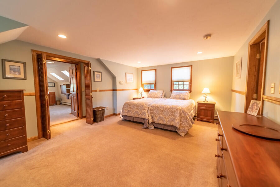 7 Point Hill Road West Barnstable, MA 02668 - Photo 23 of 28 a bedroom with a bed and large closet