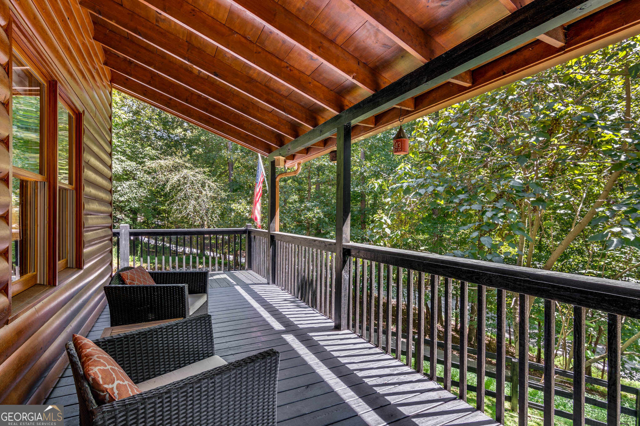 119 Summit Street, Unit 158R Ellijay, GA 30540 - Photo 56 of 64 a view of a two chairs in the balcony