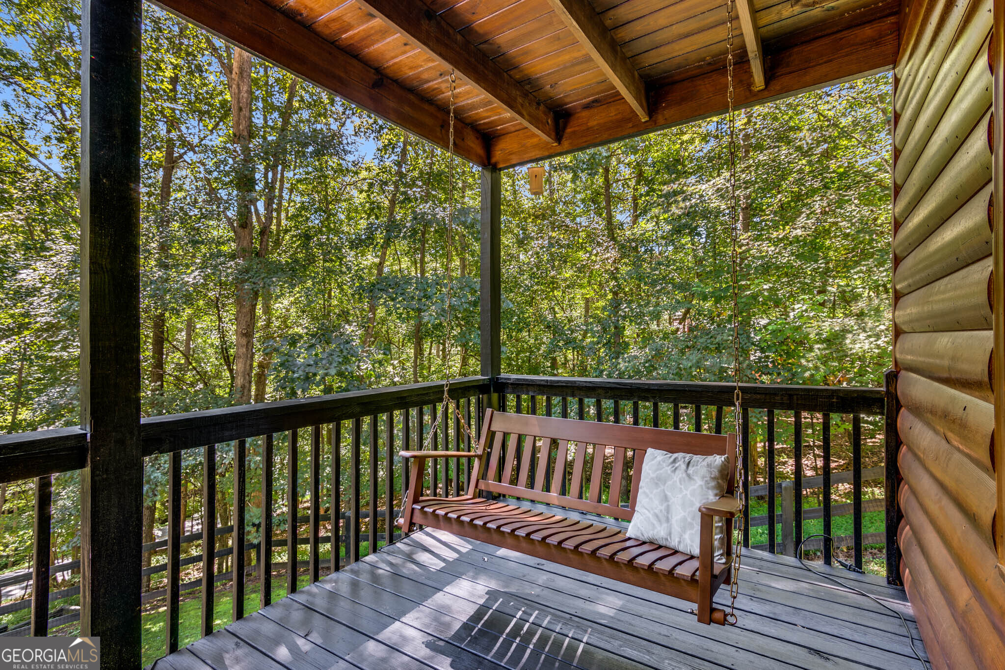 119 Summit Street, Unit 158R Ellijay, GA 30540 - Photo 58 of 64 a view of a two chairs in the balcony
