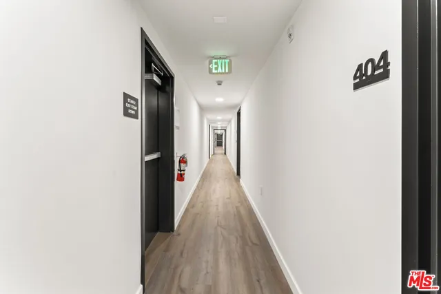 a view of a balcony with city view