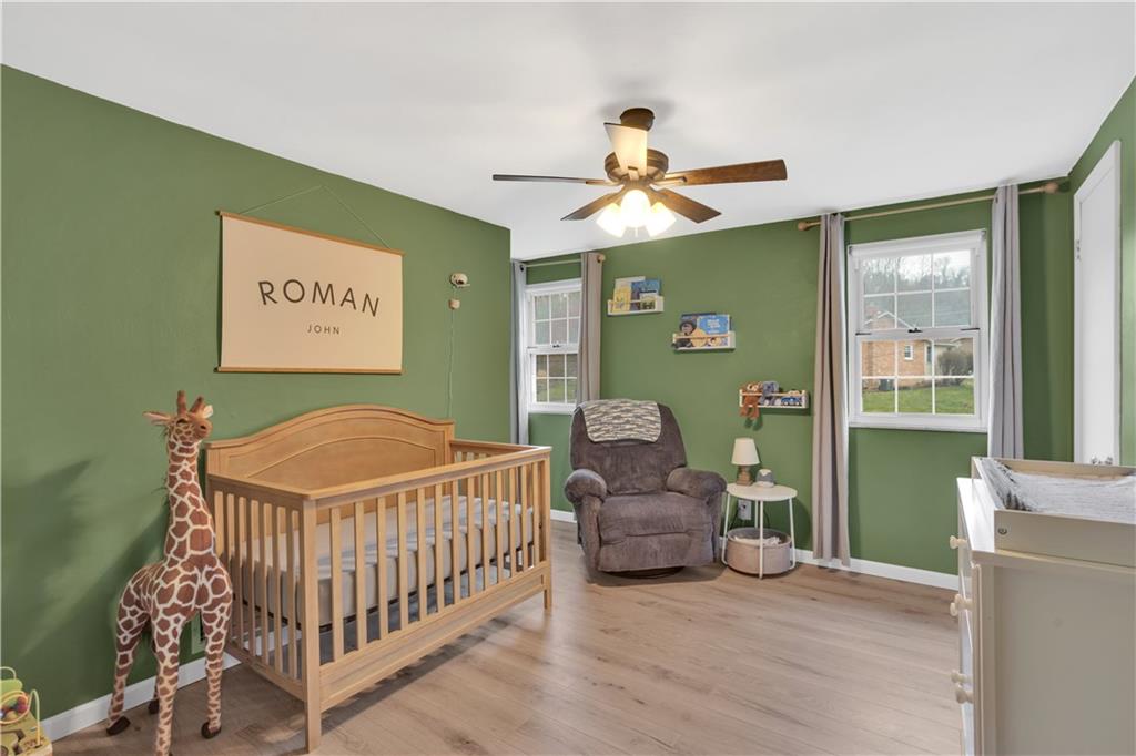 362 Trinity Drive Washington, PA 15301 - Photo 23 of 34 Bedroom #2 has newly installed laminate flooring