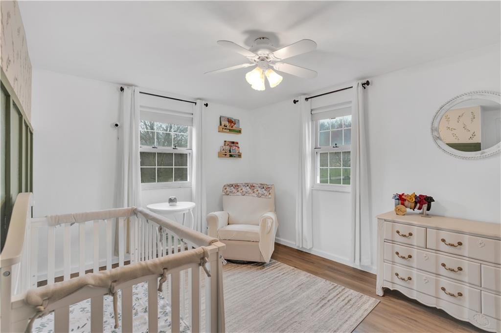 362 Trinity Drive Washington, PA 15301 - Photo 28 of 34 Bedroom #4 has newly installed laminate flooring