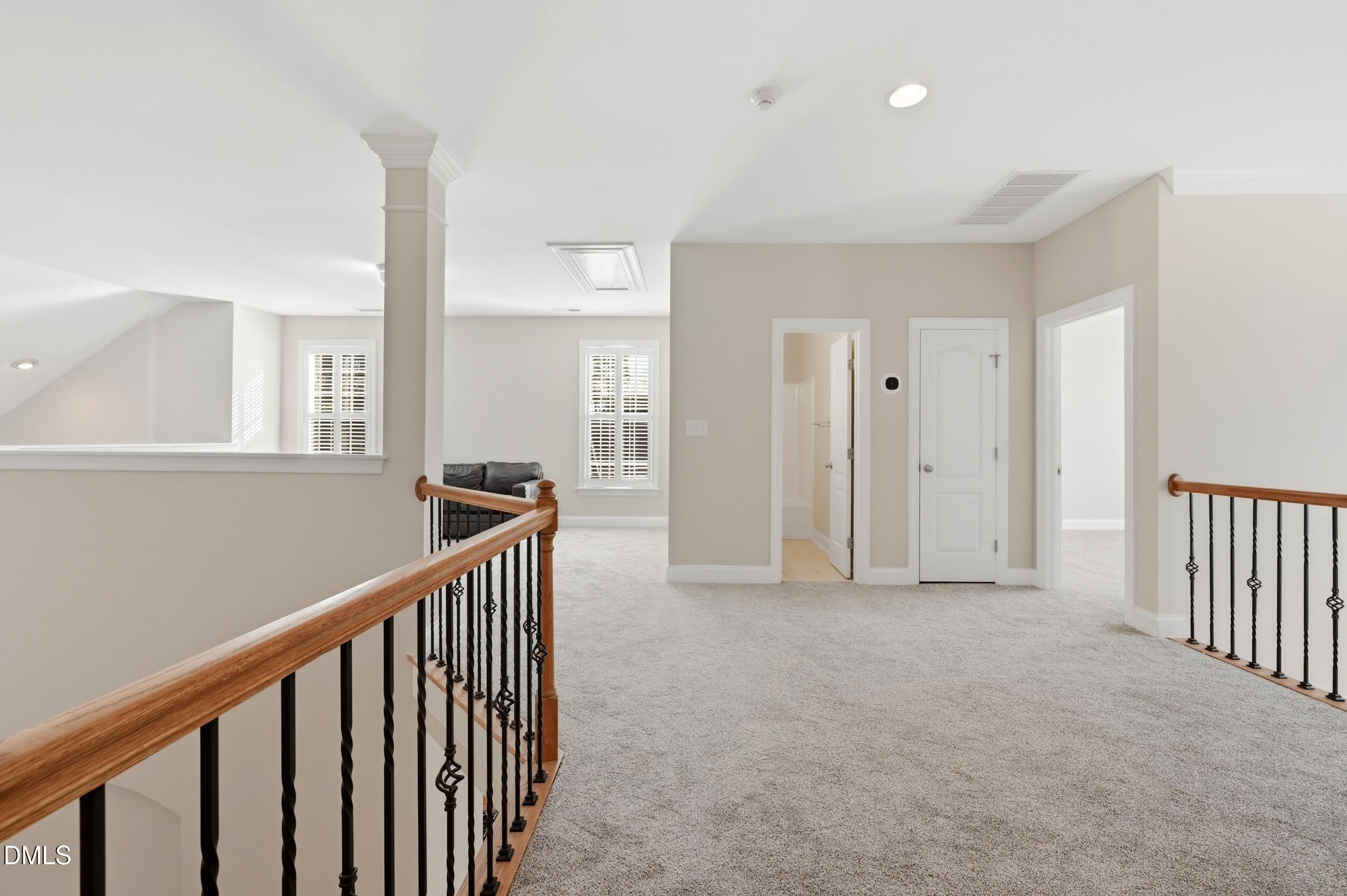 4803 Marena Place Durham, NC 27707 - Photo 18 of 42 a view of a hallway with closet area