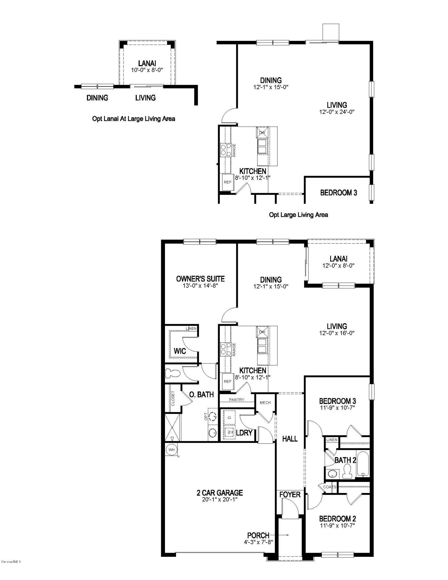 2209 McCormack Way Palm Shores, FL 32935 - Photo 12 of 12 The Aria - floor plan - East, FL