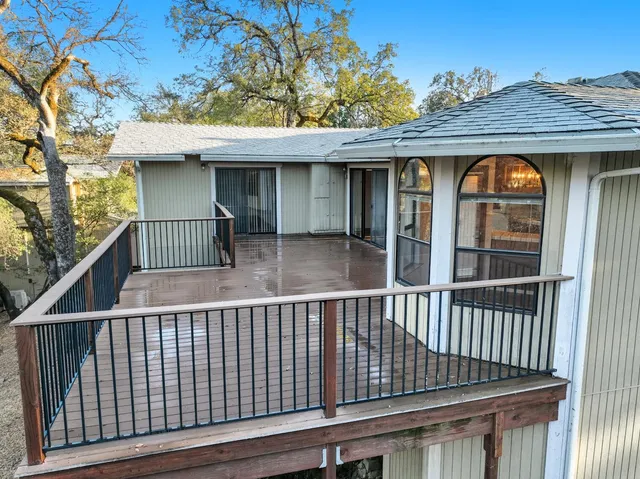 a view of a roof deck