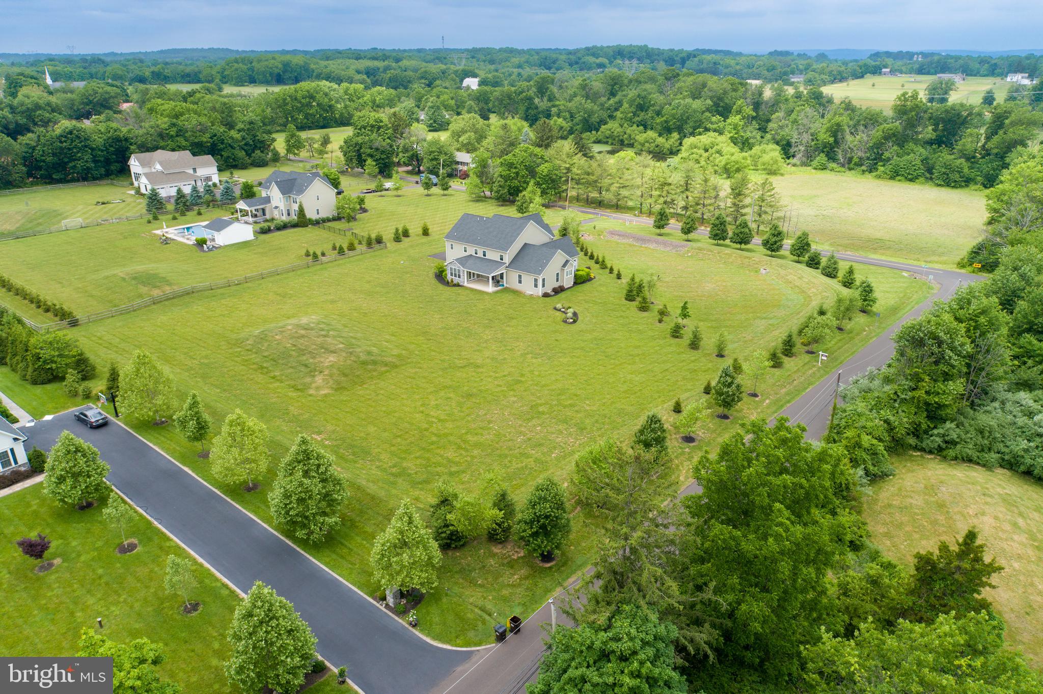 1161 Upper Stump Road Chalfont, PA 18914 - Photo 105 of 110 Aerial Rear