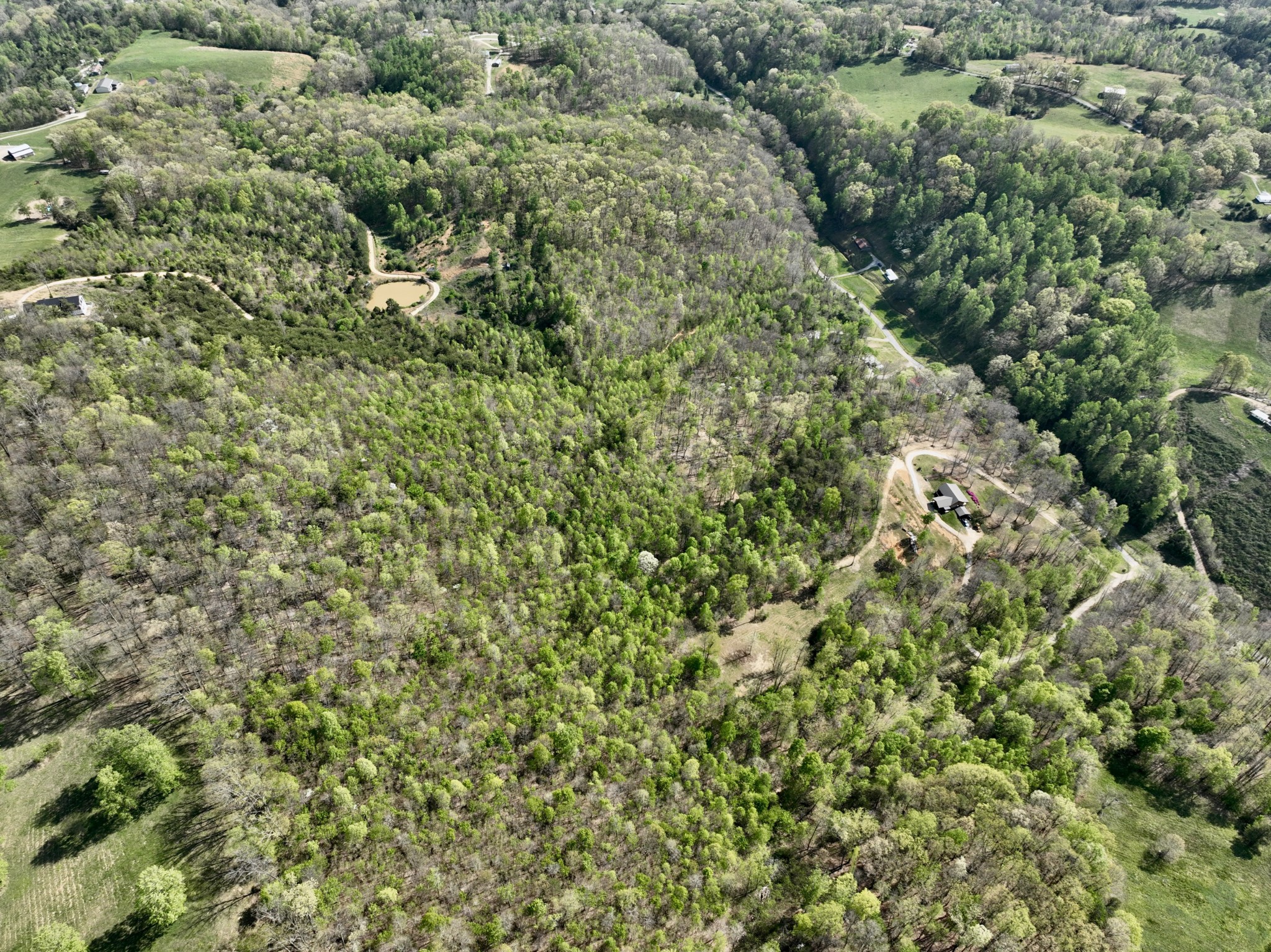 1 Lay Hollow Road Sharps Chapel, TN 37866 - Photo 5 of 25 an aerial view of a houses with a yard