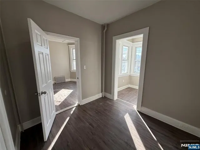 a view of wooden floor