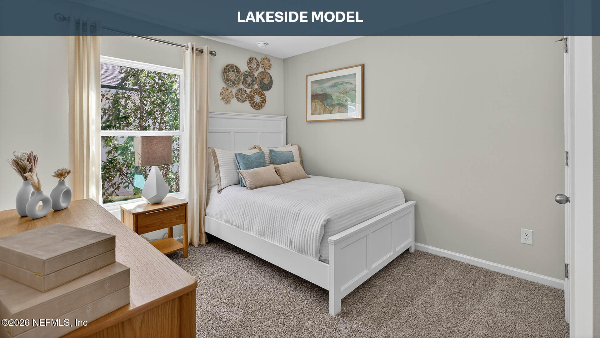 12407 Russian Olive Road Jacksonville, FL 32218 - Photo 26 of 61 a bed room with a bed and a painting on the wall