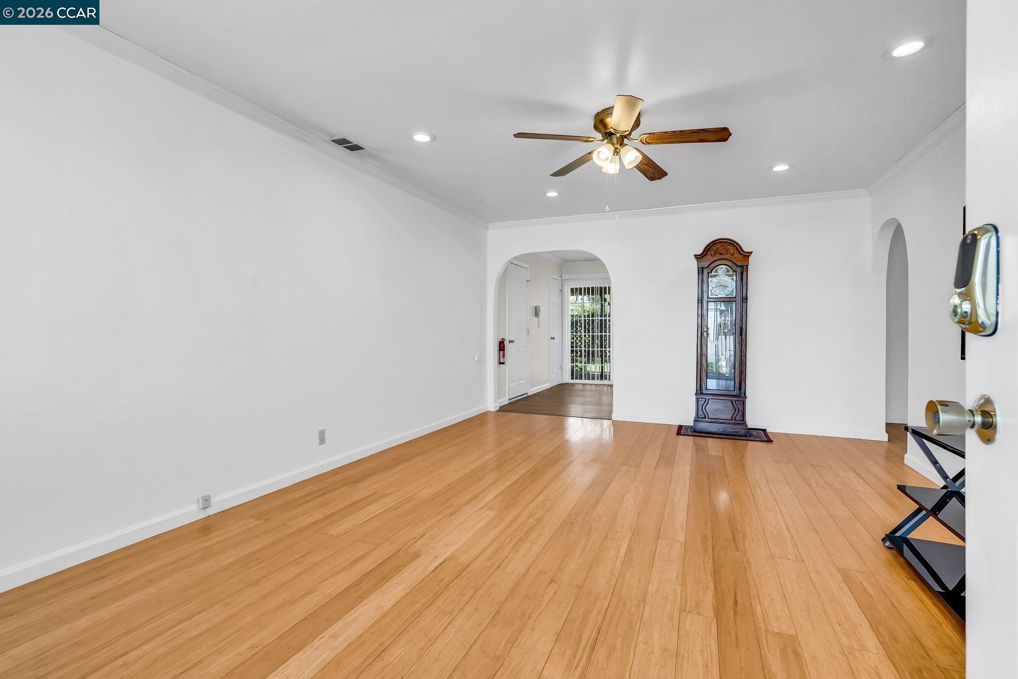 183 West Leland Road Pittsburg, CA 94565 - Photo 3 of 21 a view of empty room with ceiling fan