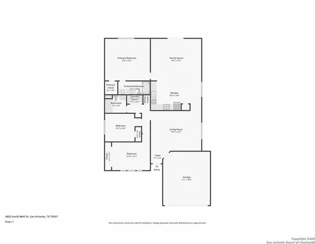 $293,000 | 4825 Sunlit Well Drive, San Antonio, TX 78247