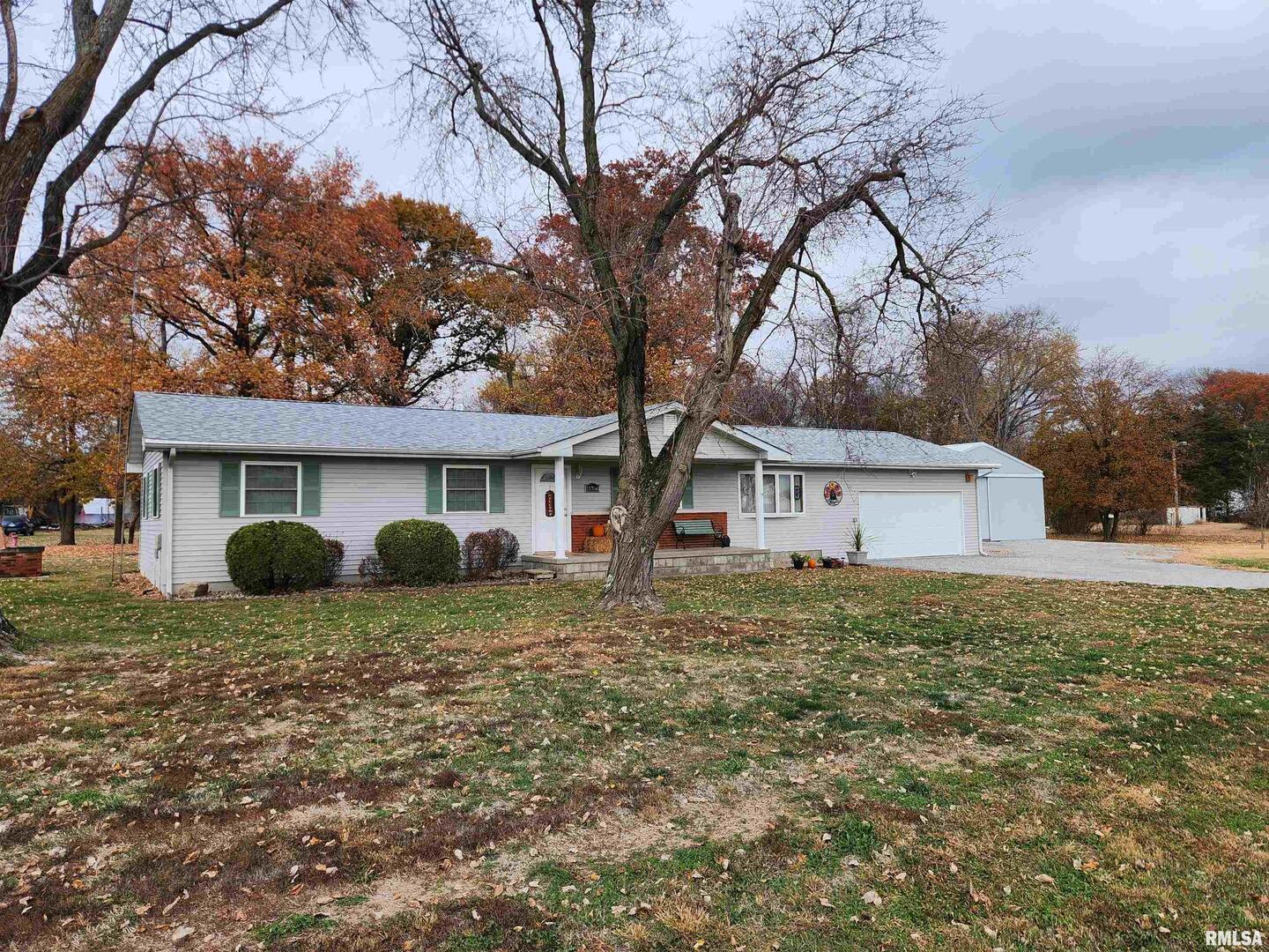 15766 East Tilton Road Ina, IL 62846 - Photo 49 of 59 a view of a house with a yard