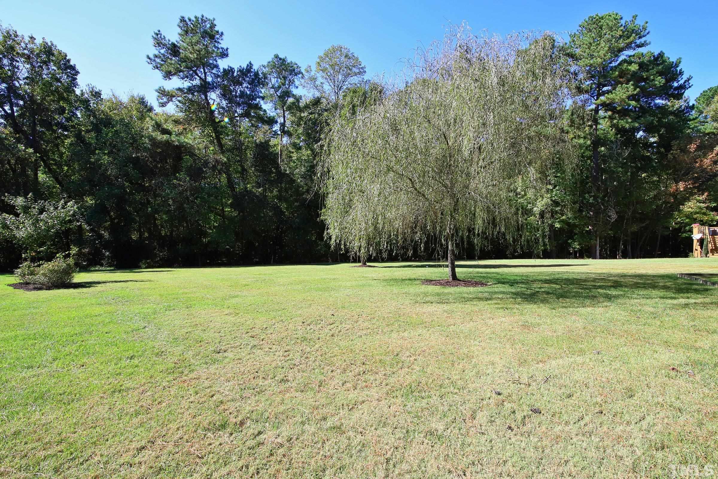 3307 Meadowrun Drive Durham, NC 27707 - Photo 5 of 29 a view of a field with trees