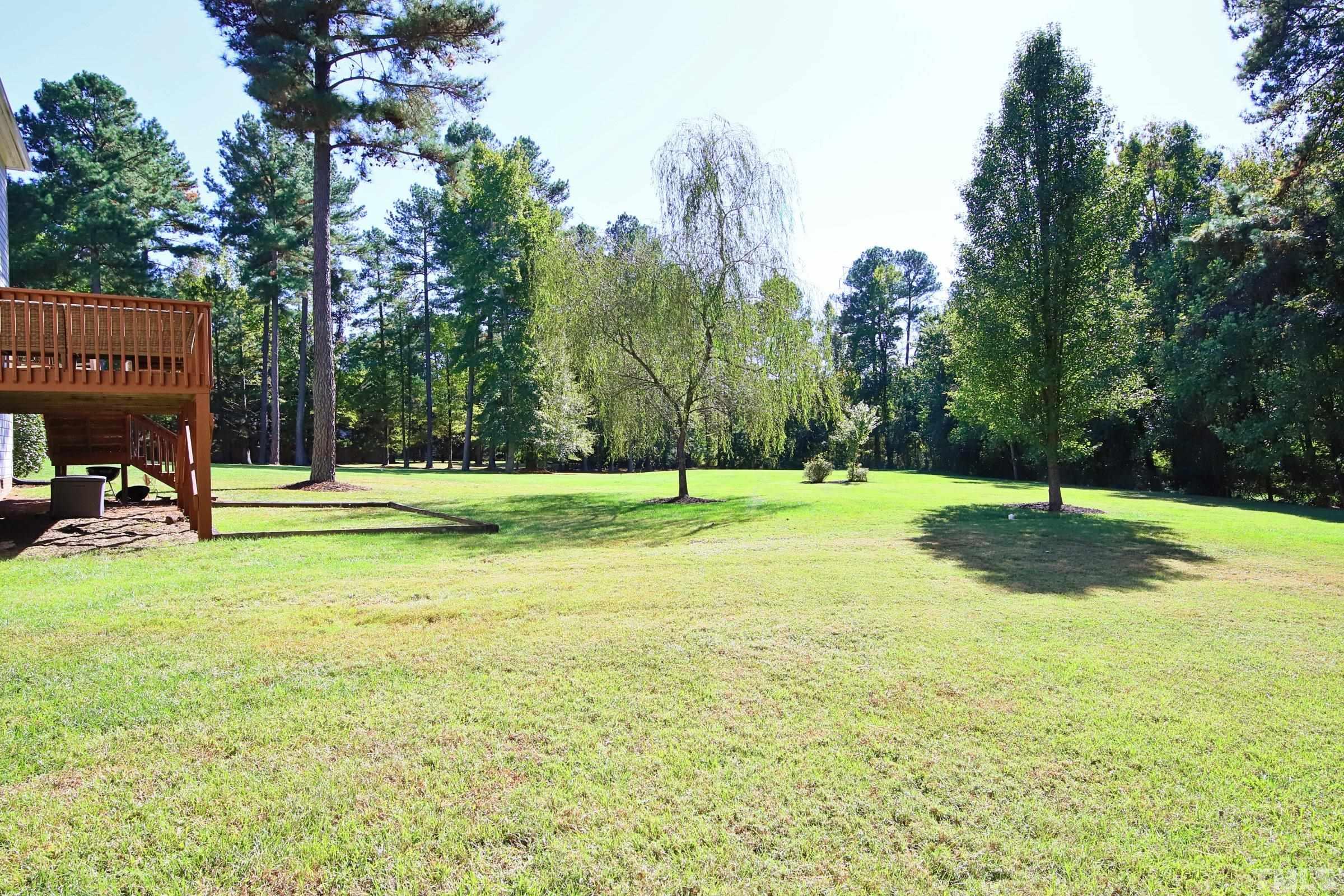 3307 Meadowrun Drive Durham, NC 27707 - Photo 6 of 29 a view of a park with large trees