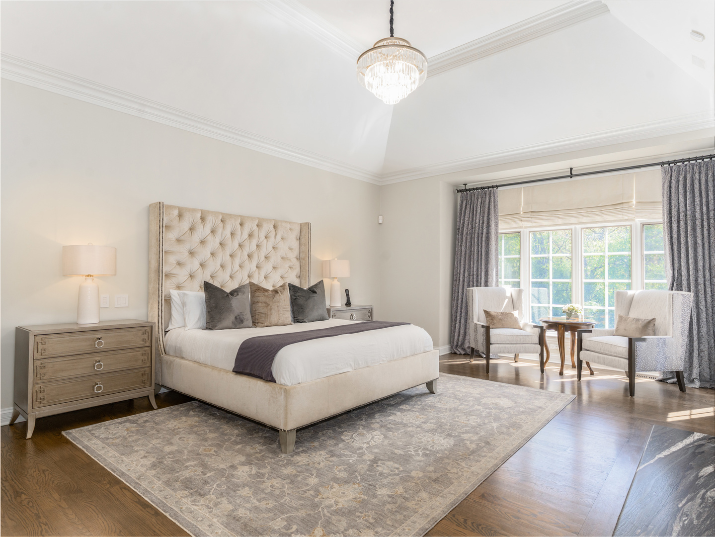 4N881 Old Farm Road St. Charles, IL 60175 - Photo 20 of 66 a spacious bedroom with a bed and a large window