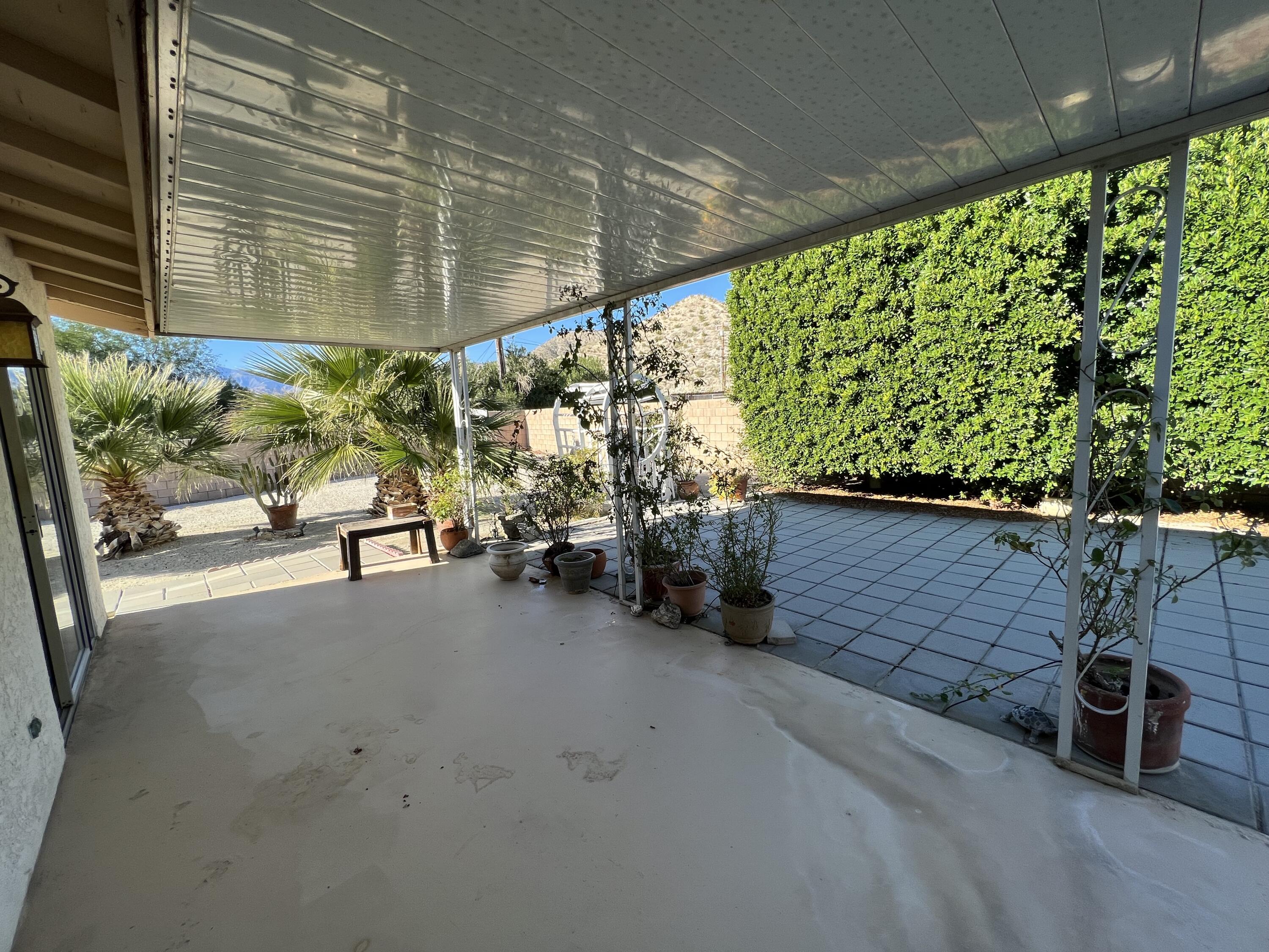 9551 Santa Cruz Road Desert Hot Springs, CA 92240 - Photo 6 of 19 Backyard 2