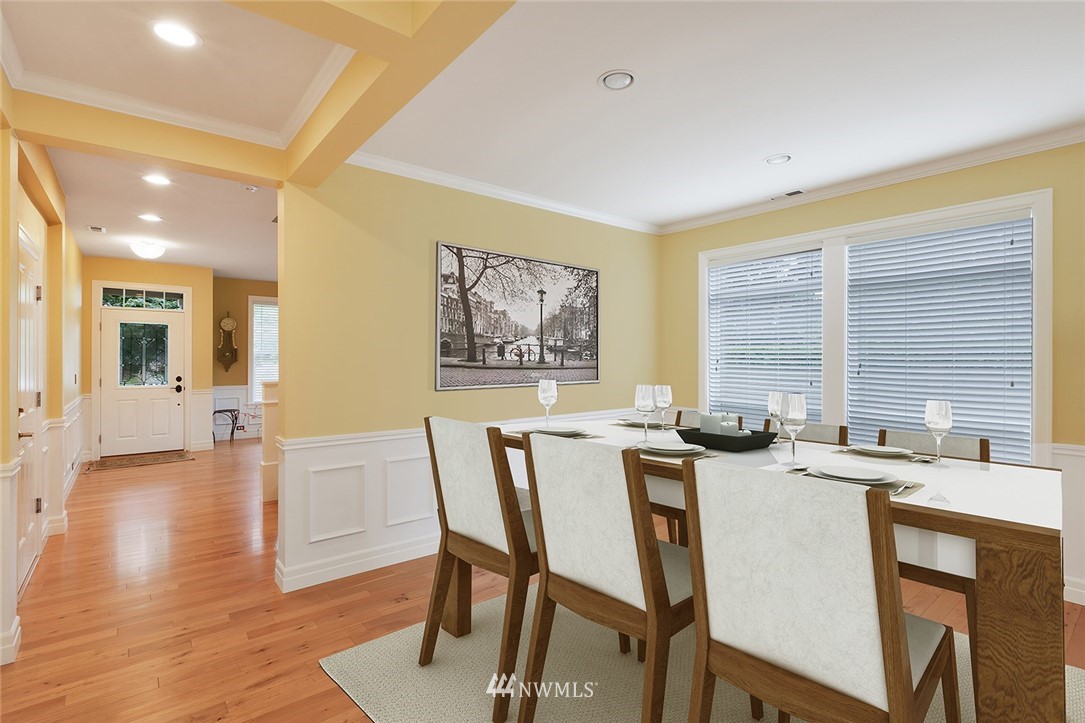 3617 156th Place Southeast Bothell, WA 98012 - Photo 2 of 18 a view of a dining room with furniture and window