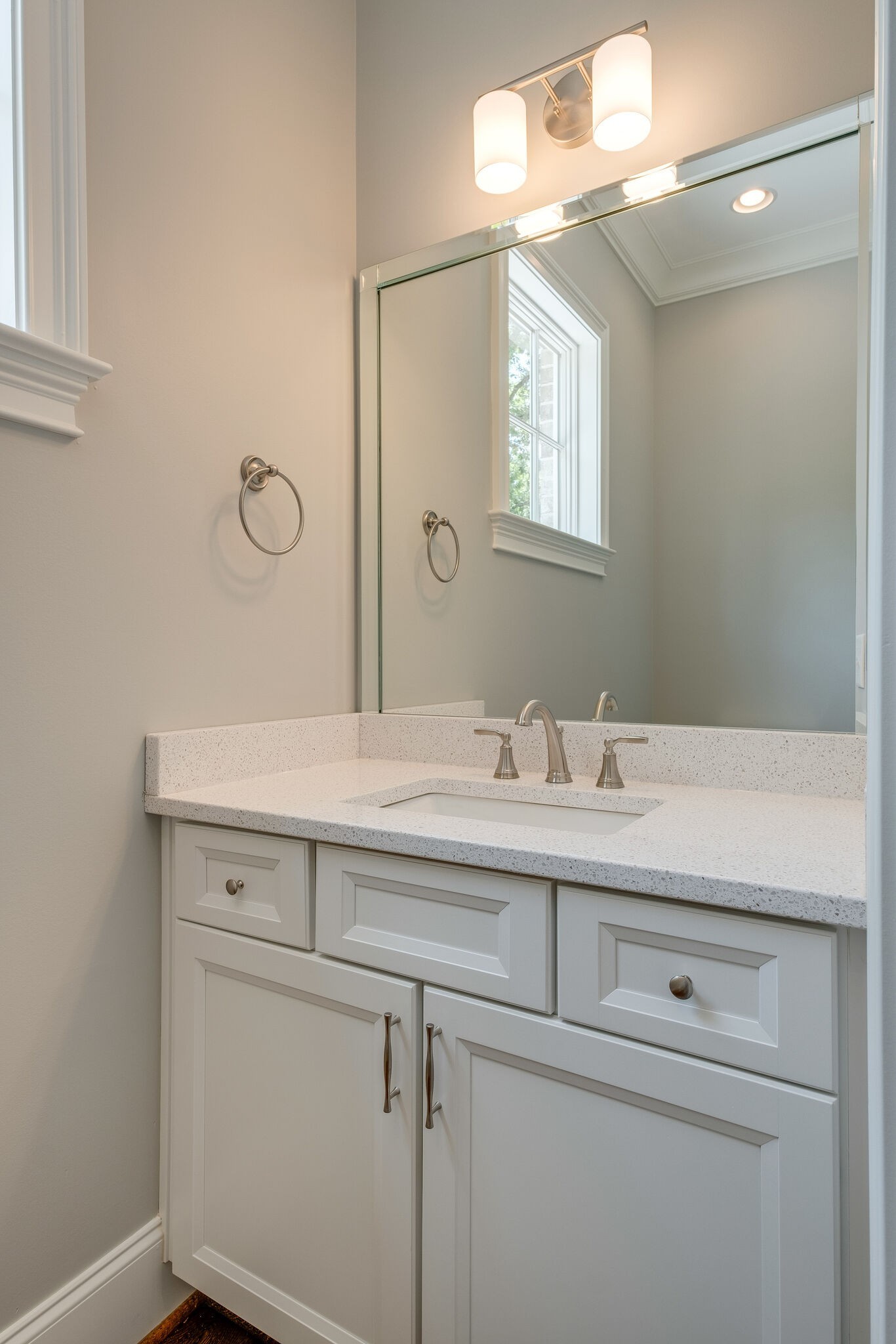 4220 Kirtland Road Nashville, TN 37215 - Photo 20 of 55 a bathroom with a sink and a mirror