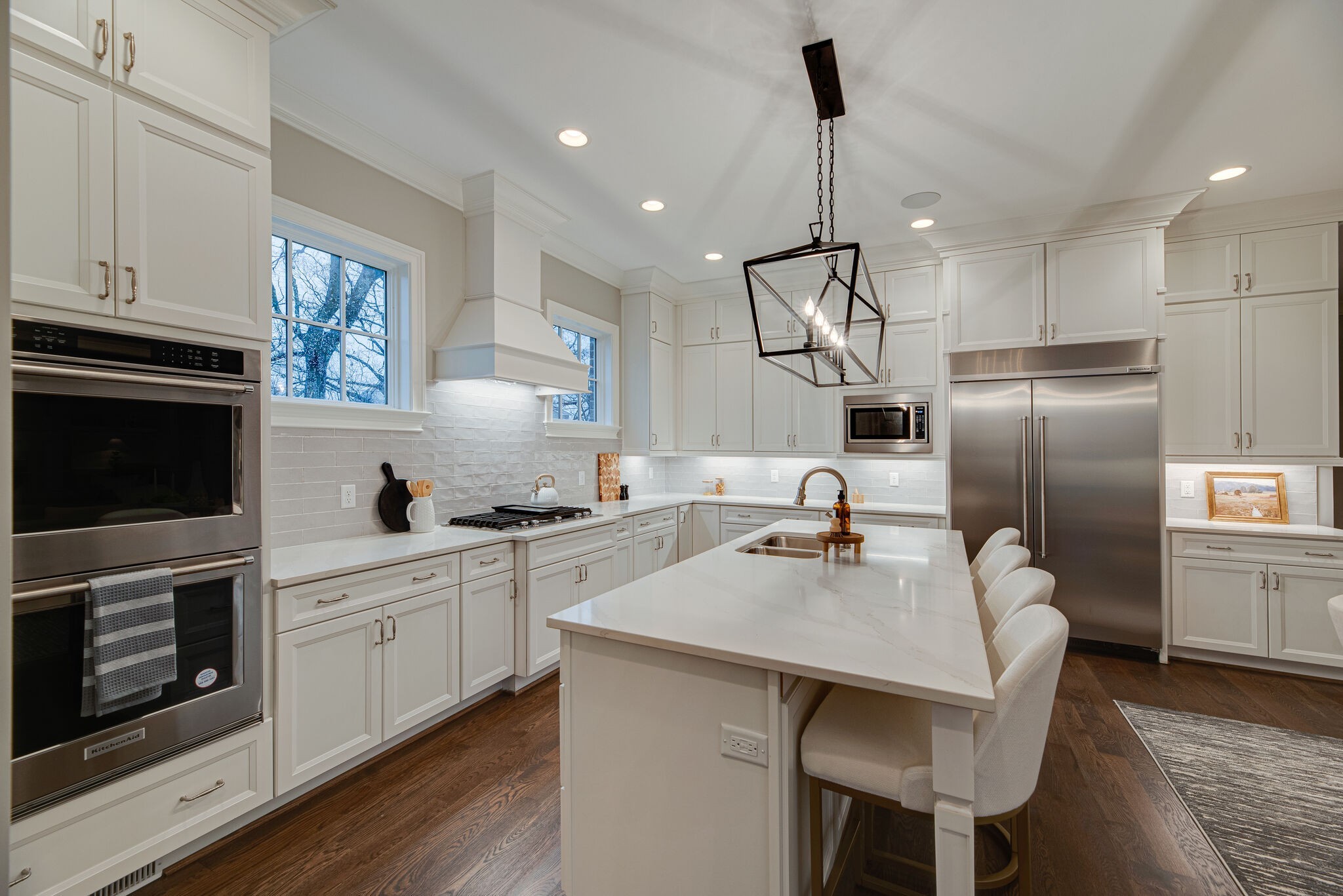 4220 Kirtland Road Nashville, TN 37215 - Photo 21 of 55 a kitchen with stainless steel appliances a sink stove and refrigerator