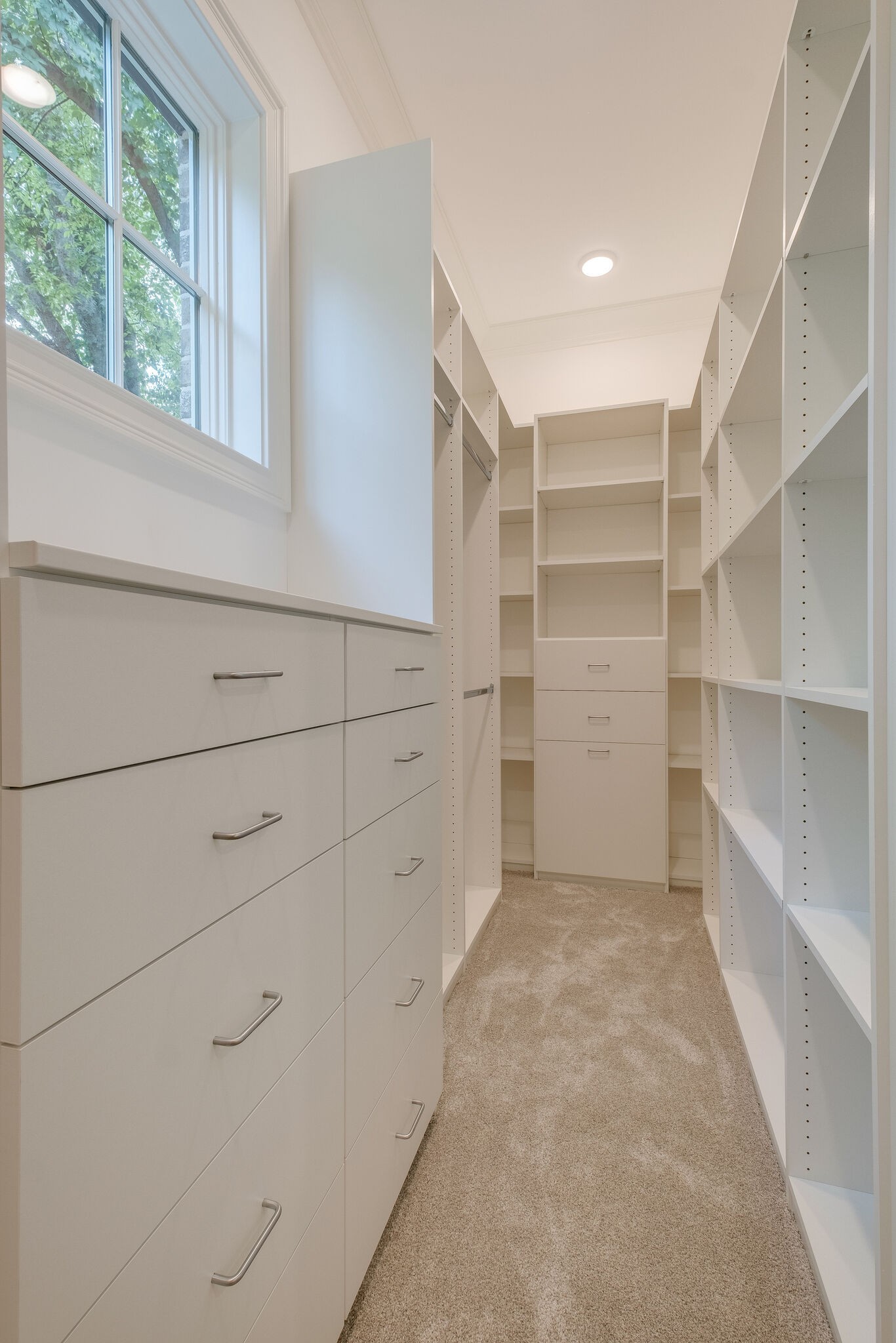 4220 Kirtland Road Nashville, TN 37215 - Photo 38 of 55 a view of walk in closet with empty racks