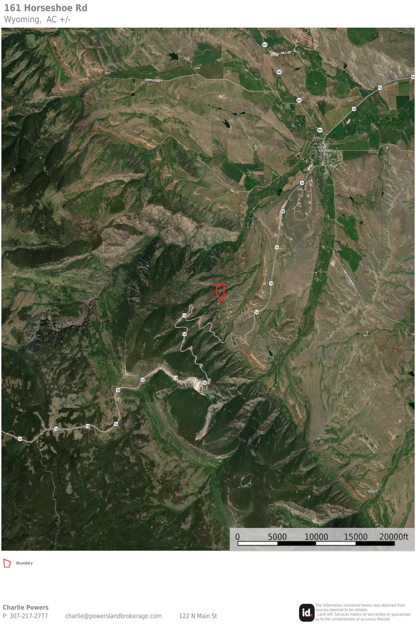 161 Horseshoe Road Dayton, WY 82836 - Photo 36 of 36 Map2