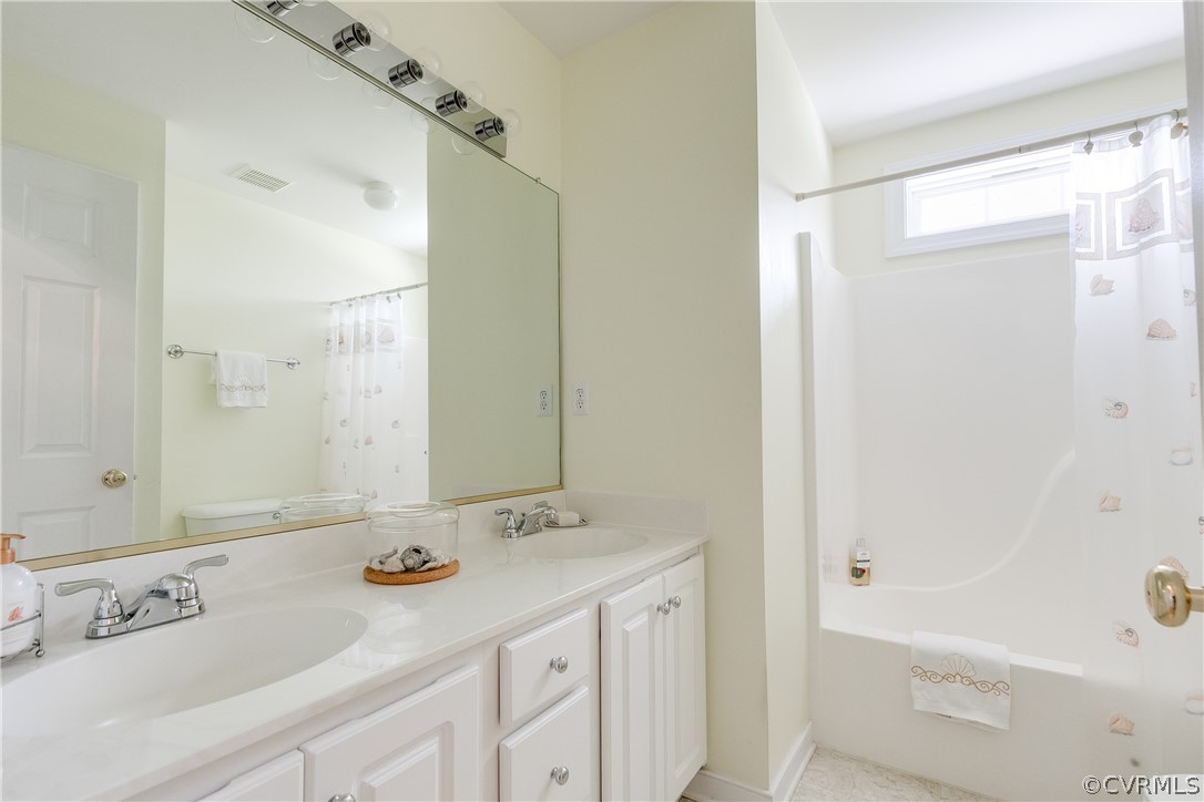 765 Snead Road Manakin-Sabot, VA 23103 - Photo 34 of 46 Hall bath with double vanity