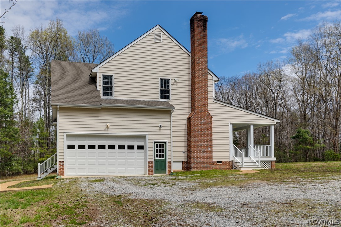 765 Snead Road Manakin-Sabot, VA 23103 - Photo 39 of 46 Side view of the two-car garage