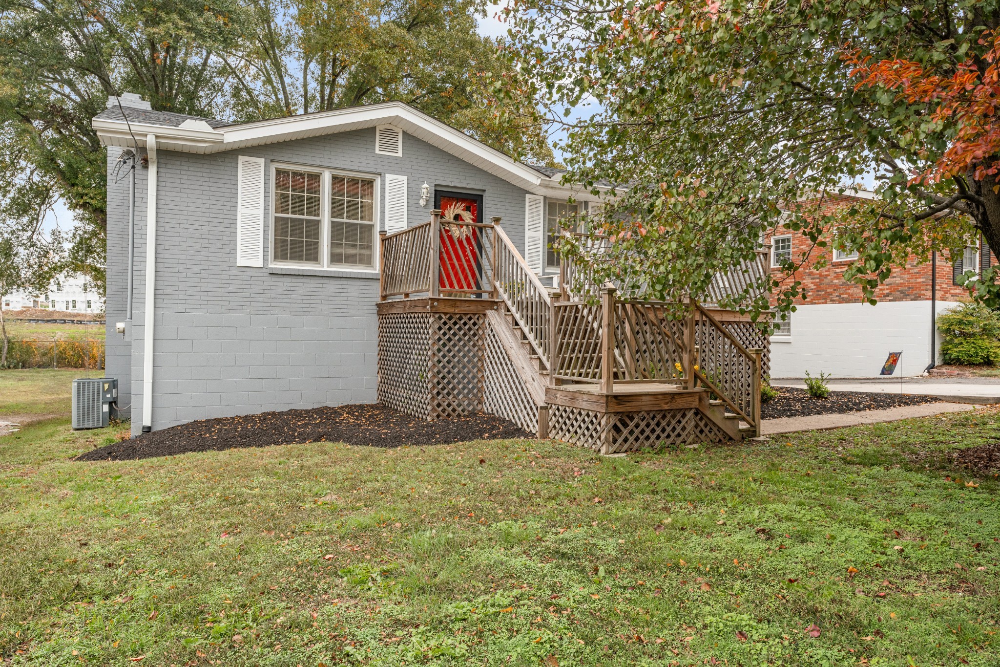 a view of outdoor space and yard