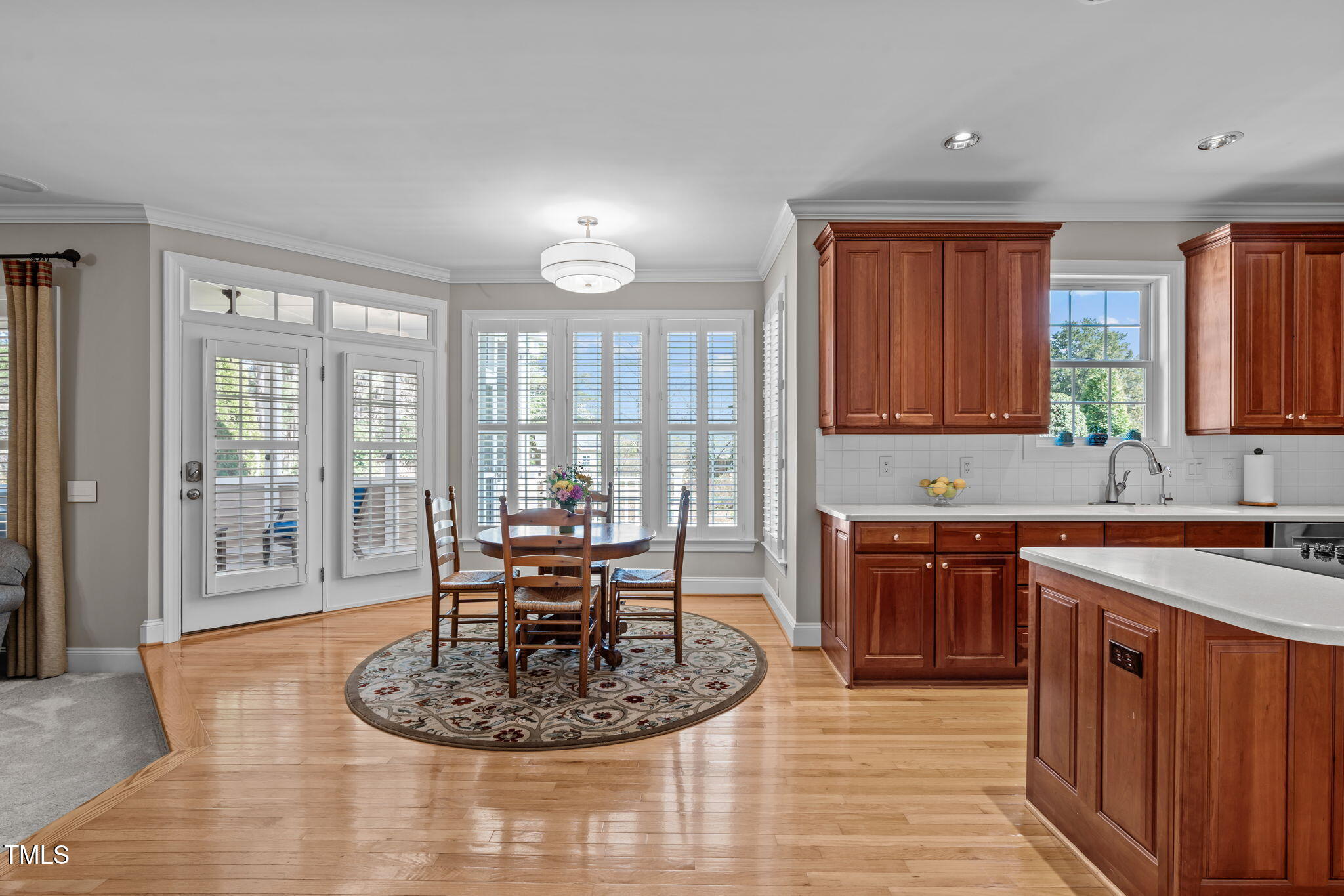 3708 Wesley Ridge Drive Apex, NC 27539 - Photo 14 of 48 a kitchen with a appliances and cabinets
