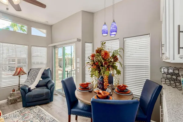 a livingroom with furniture and window