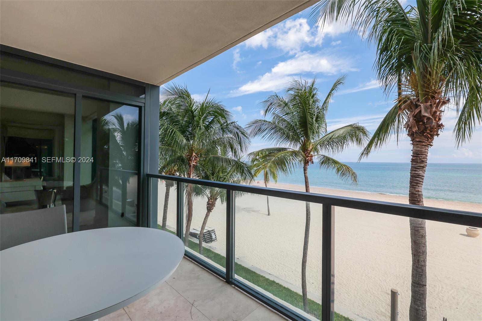 2205 South Surf Road, Unit 3A Hollywood, FL 33019 - Photo 30 of 58 a view of balcony with a potted plant