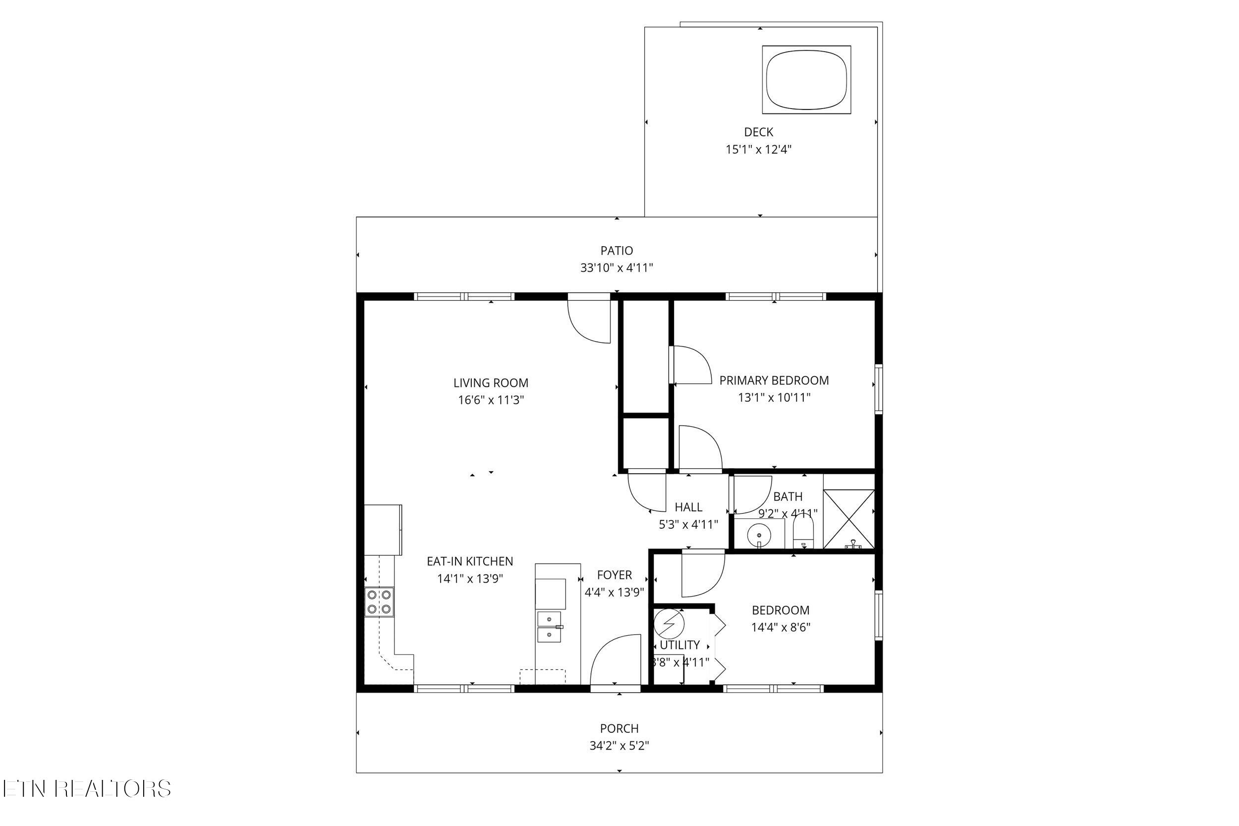 2756 Murray Ridge Road Sevierville, TN 37876 - Photo 23 of 27 Floor Pla