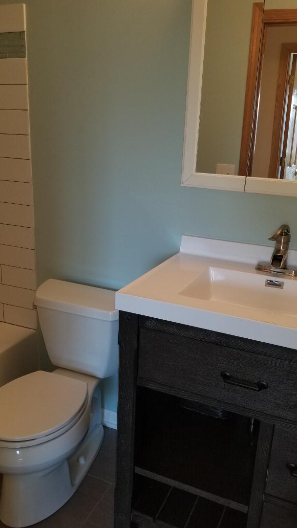133 Heathgate Road Montgomery, IL 60538 - Photo 25 of 34 a bathroom with a sink a toilet and mirror
