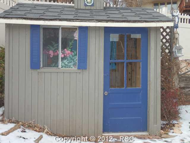 18 Mountain View Road Manitou Springs, CO 80829 - Photo 20 of 22 Potting Shed in the Rear of the Property