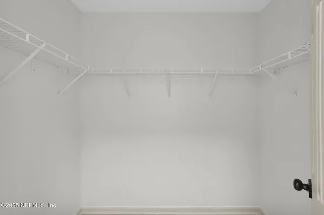 a view of a rack on the wall