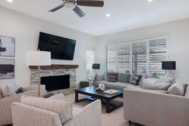 a view of a backyard of the house