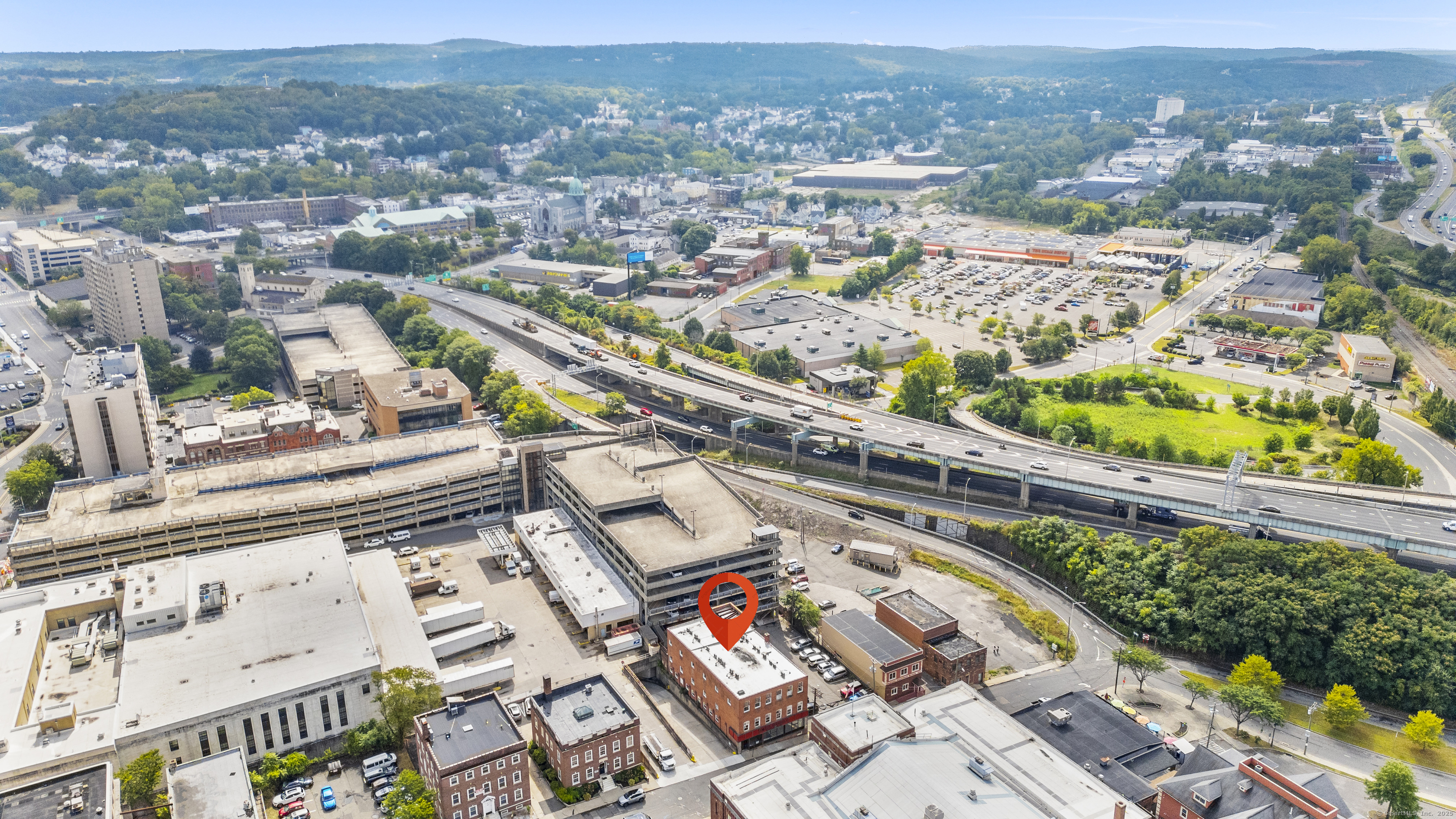 61 Field Street, Unit 310 Waterbury, CT 06702 - Photo 12 of 12 an aerial view of a city
