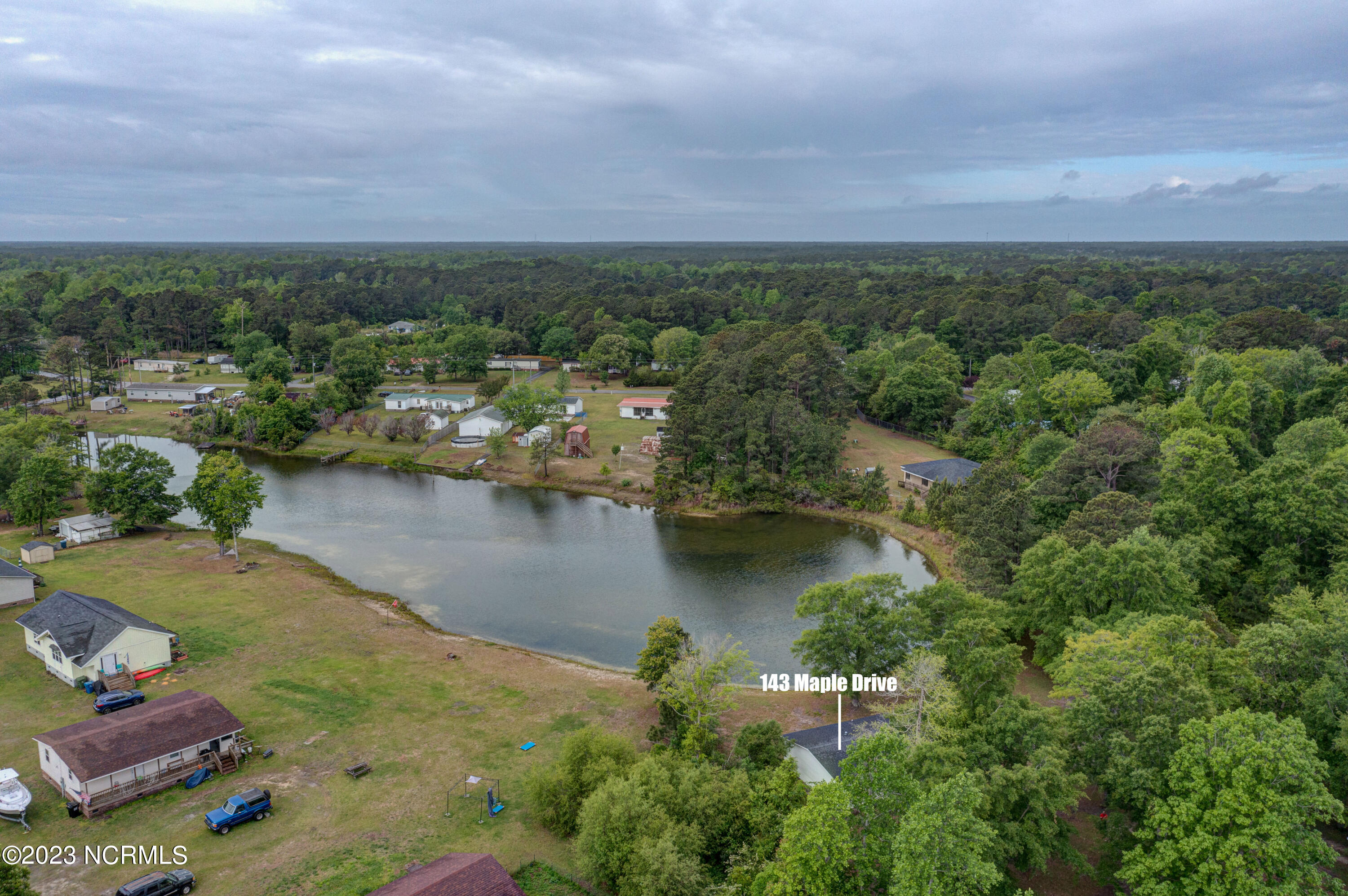143 Maple Drive Holly Ridge, NC 28445 - Photo 35 of 48 143MapleDrone-4