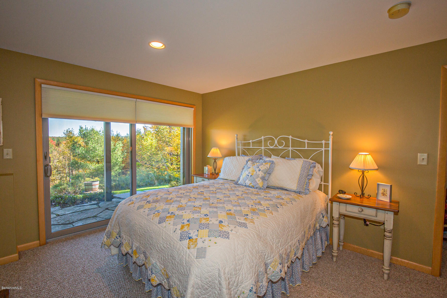 358 Harrington Road Otis, MA 01253 - Photo 33 of 52 a bedroom with a bed and a large window