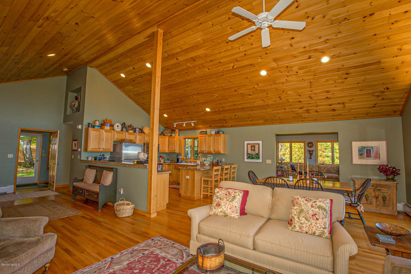 358 Harrington Road Otis, MA 01253 - Photo 6 of 52 a living room with furniture and wooden floors