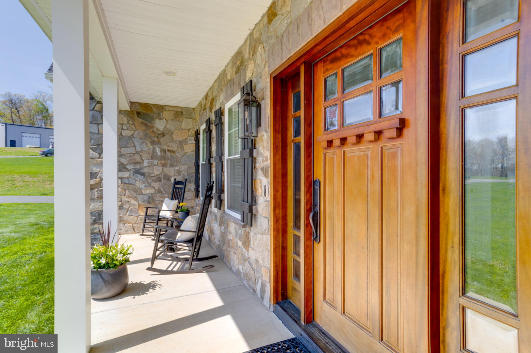 1296 Macton Road Street, MD 21154 - Photo 4 of 34 Charming entryway with stone accents.